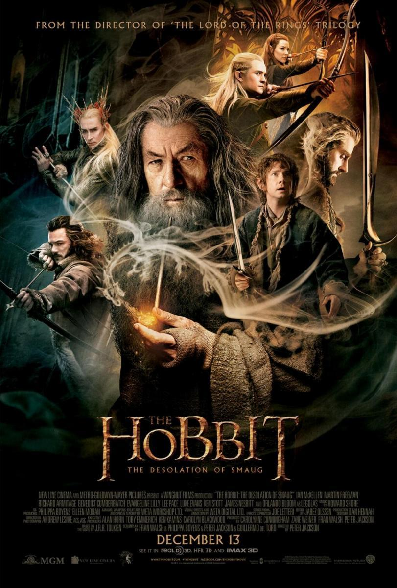 portada el hobbit 2
